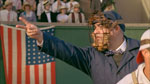 Bill Klem signals Strike Two - 1921 Baseball Re-enactment