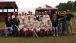 Cast and Crew at the 1887 Oshkosh Baseball Game Re-enactment