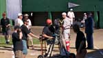 Setting up the Confrontation Shot at the 1921 Boston Braves Ballgame