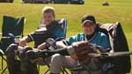 Little League Actors Take a Break During Filming